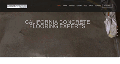Desktop Screenshot of modernconcretesurfaces.com